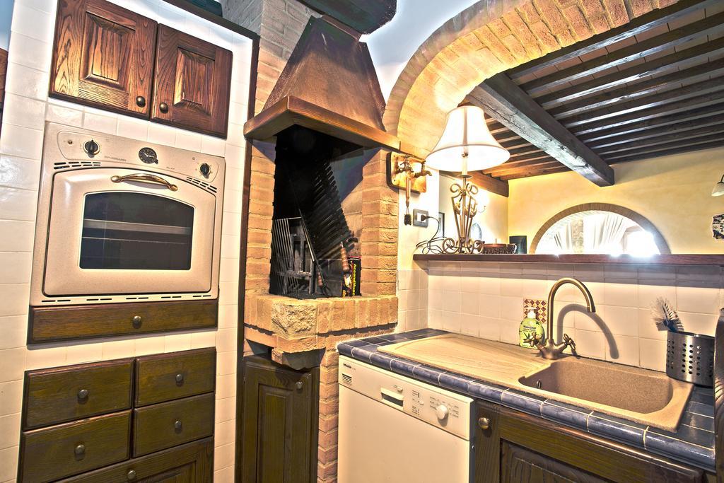 Casa Sandro A Podere Pascianella Villa Castelmuzio Cameră foto